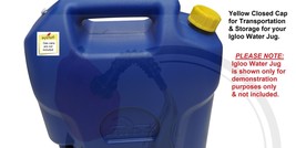 Yellow Gas Can Cap For Igloo 6 Gallon Water Jugs Also Midwest Wedco B&amp;S Scepter - £7.47 GBP