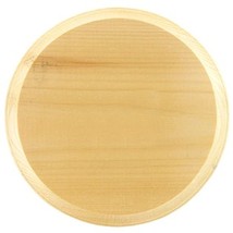 1 Natural Wood Circle Plaque 6 5/8&quot; diameter x 3/4&quot; thick Unfinished rou... - $31.38