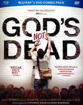 God&#39;s Not Dead Blu-ray DVD Combo Pack Willie Robertson NEW Let The Debate Begin! - £7.56 GBP