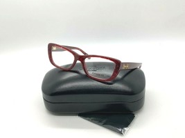 New Authentic Coach HC 6135 5545 BURGUNDY GLITTER SIG C Eyeglasses 51-16... - £51.61 GBP