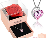 Gifts for Wife from Husband, Preserved Flowers Rose Gift for Mom Wife wi... - £19.41 GBP