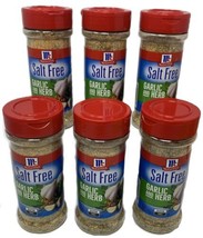 McCormick Garlic and Herb Seasoning - Salt and Gluten Free, 4.37oz (6 Pack) - £21.82 GBP