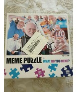 WHAT DO YOU MEME? Old Guy Grin Meme Harold 500 Piece Jigsaw Puzzle 13 x ... - $3.99