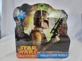 Disney Star Wars Boba Fett Puzzle Collectors Tin 1000 Pcs Brand NEW Sealed - £10.07 GBP