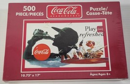 *N) Coke Coca Cola 500 Piece Jigsaw Puzzle 2004 Karmin International - £15.52 GBP