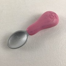 American Girl Baby Doll Feeding Spoon Replacement Utensil Pink Silver Toy - £10.05 GBP