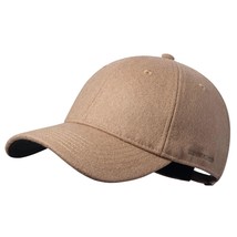 Winter Baseball Caps Unstructured Wool Dad Hat Warm Trucker Hats Work Cap Workou - £25.01 GBP