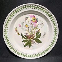 Portmeirion Botanic Garden Dinner Plate 10.5&quot; Helleborus Niger Christmas... - $29.10