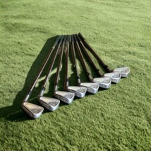 PGA T-LINE Designer&#39;s Model (3 thru 10) 8 Pc Iron Set RH ~ Reg Flex Stee... - $60.38