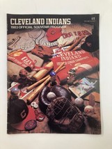 VTG 1983 MLB Cleveland Indians Official Souvenir Program - $352.90 MXN