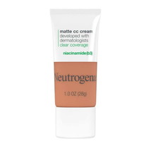 Neutrogena Clear Coverage Flawless Matte CC Cream, Ginger, 1 oz - £11.81 GBP