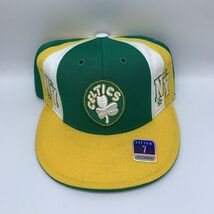 Vintage Boston Celtics Hat 6 7/8 Fitted NBA Reebok Mens Cap - $12.44 CAD