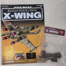 DeAgostini Star Wars Build Your Own X-WING Fighter Issue 56 &amp; Parts 1/18... - $68.99 CAD