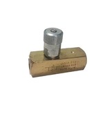 Parker Flow Control Valve, 5 gpm Max. Flow, 2,000 psi Max. Pressure, Brass - €33,94 EUR