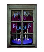 Fabric PALM READER Cloth Window Poster Fortune Teller Halloween Party De... - €7,58 EUR