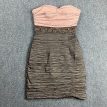 Morgan &amp; Co Dress Women's Juniors Size 7 Mini Fit &amp; Flare Nylon Blend - $18.99