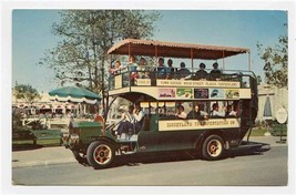 Disneyland Main Street Omnibus Postcard D 130 - £14.02 GBP