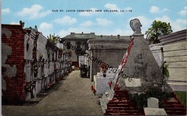 Old St. Louis Cemetery New Orleans LA Postcard PC248 - £3.97 GBP