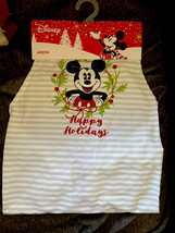 2021 Disney Mickey Mouse Happy Holidays Apron for Adults Christmas NEW - $13.10