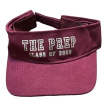 St Joseph Preparatory Prep Crimson Red Class of 2009 Adjustable Visor Hat - $11.87