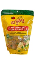 Pick Up Some Sweet 3D Gummy Pineapple Candy - Enjoy Hawaii - £15.78 GBP