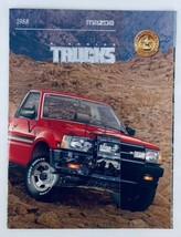1988 Mazda B-Series Trucks Dealer Showroom Sales Brochure Guide Catalog VG - $12.30