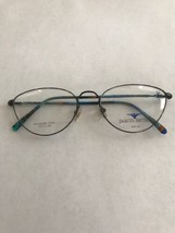 Vtg New Dakota Smith Eyeglasses 1438 Abilene Antique Green 3396 52-20-14... - £28.43 GBP