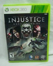Injustice Gods Among Us Microsoft Xbox 360 Video Game Batman Dc Comics Near Mint - £14.47 GBP