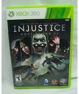 INJUSTICE Gods Among Us Microsoft Xbox 360 VIDEO GAME Batman Dc Comics N... - £14.41 GBP