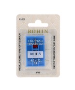 Bohin Twin Stretch Sewing Machine Needle Size 75 4mm Flat Shank - £8.61 GBP