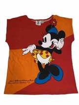 Mickey &amp; Co. J.G. Hook Women Disney Productions Minnie (M) Single Stitch Shirt - £34.96 GBP