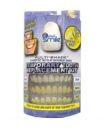 MULTI SHADE TOOTH REPLACEMENT KIT easy replace missing tooth LASTS FOR Y... - $18.95