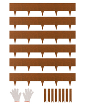 VEVOR Steel Landscape Edging, 6 Packs 40 x 8 in Pre-Rust Metal Landscape... - $908.41 MXN