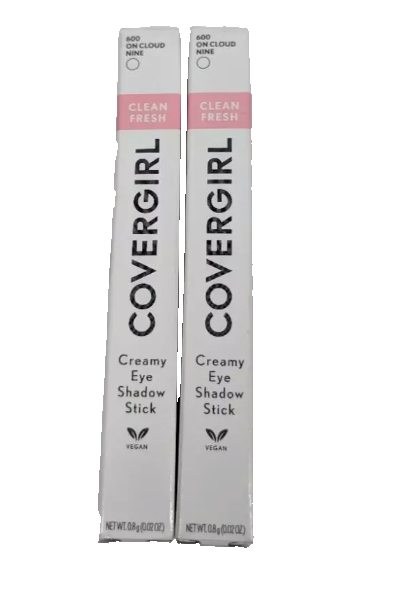 CoverGirl Clean Fresh Creamy Eye Shadow Stick 2 Pack 600 On Cloud Nine -... - $12.20