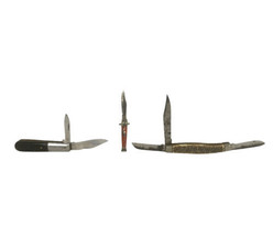 VTG Barlow 2 Blades Pakistan &amp; Kowika? 3 Blades Ireland Pocket Knives|Fixed Mini - £10.09 GBP