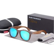 Brown Glasses Retro Wood Eyewear Men Bamboo Sunglasses Women Unisex Sun Glasses  - £31.73 GBP