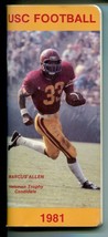 University of Southern California NCAA Football Team Media Guide-1981-pix-FN - £28.42 GBP