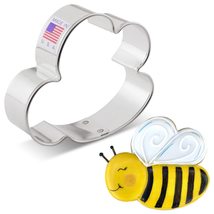 Cute Bee Cookie Cutter | Made in USA | Ann Clark Cookie Cutters - $5.00