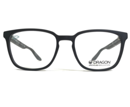 Dragon Eyeglasses Frames DR9002 002 Matte Black Square Full Rim 53-18-145 - £42.51 GBP