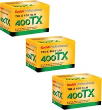 Kodak Tri-X 400Tx Professional Black And White Film, 3 Pack, 35Mm,, Ritz Camera. - £36.11 GBP