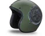 Daytona Cruiser 2nd Amendment D.O.T.  Open Face Motorcycle Helmet (XS-2XL) - £98.83 GBP