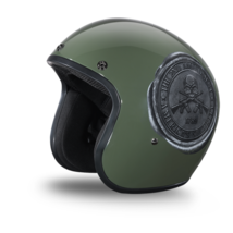 Daytona Cruiser 2nd Amendment D.O.T.  Open Face Motorcycle Helmet (XS-2XL) - £98.63 GBP