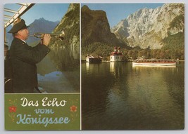 Echo From Königssee Trumpeter And St. Bartholomew&#39;s Real Photo Vintage P... - $14.45