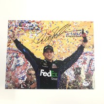 Denny Hamlin Signed 11x14 Photo PSA/DNA Autographed NASCAR - £63.94 GBP