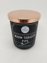 Dw Home Candle Warm Tobacco Pipe Richly Scented 3.9 Oz Hand Poured - £8.69 GBP