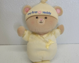 RARE Fisher Price My 1st First Teddy Yellow Rattle Plush Baby Bear 2006 HTF - $21.77