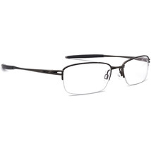 Oakley Eyeglasses OX 3093-0453 Pewter Gunmetal Half Rim Metal Frame 53[]18 135 - £47.95 GBP