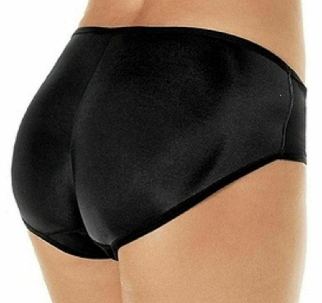 Women&#39;s Fullness Butt Lifter Enhancer Booster Shaper Panty Black  #7011 - $17.11