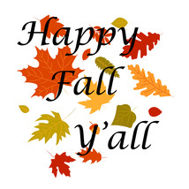 Happy Fall Y&#39;all SVG Digital Download, Cricut Silhouette Autumn svg, Hello Fall - £1.58 GBP