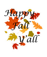Happy Fall Y&#39;all SVG Digital Download, Cricut Silhouette Autumn svg, Hel... - $36.61 MXN